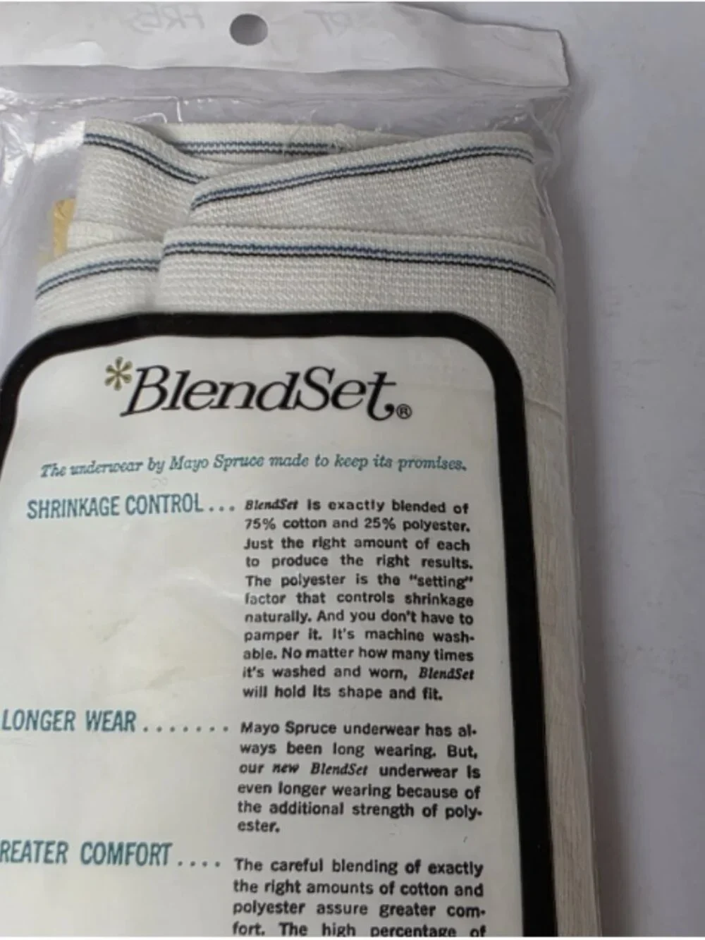 Vintage Mayo Spruce Men's Briefs NOS Deadstock HTF Size 38